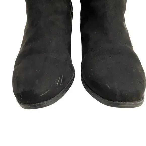 Gap Chelsea Flat Boots in Size 9 Color True Black - Picture 7 of 12